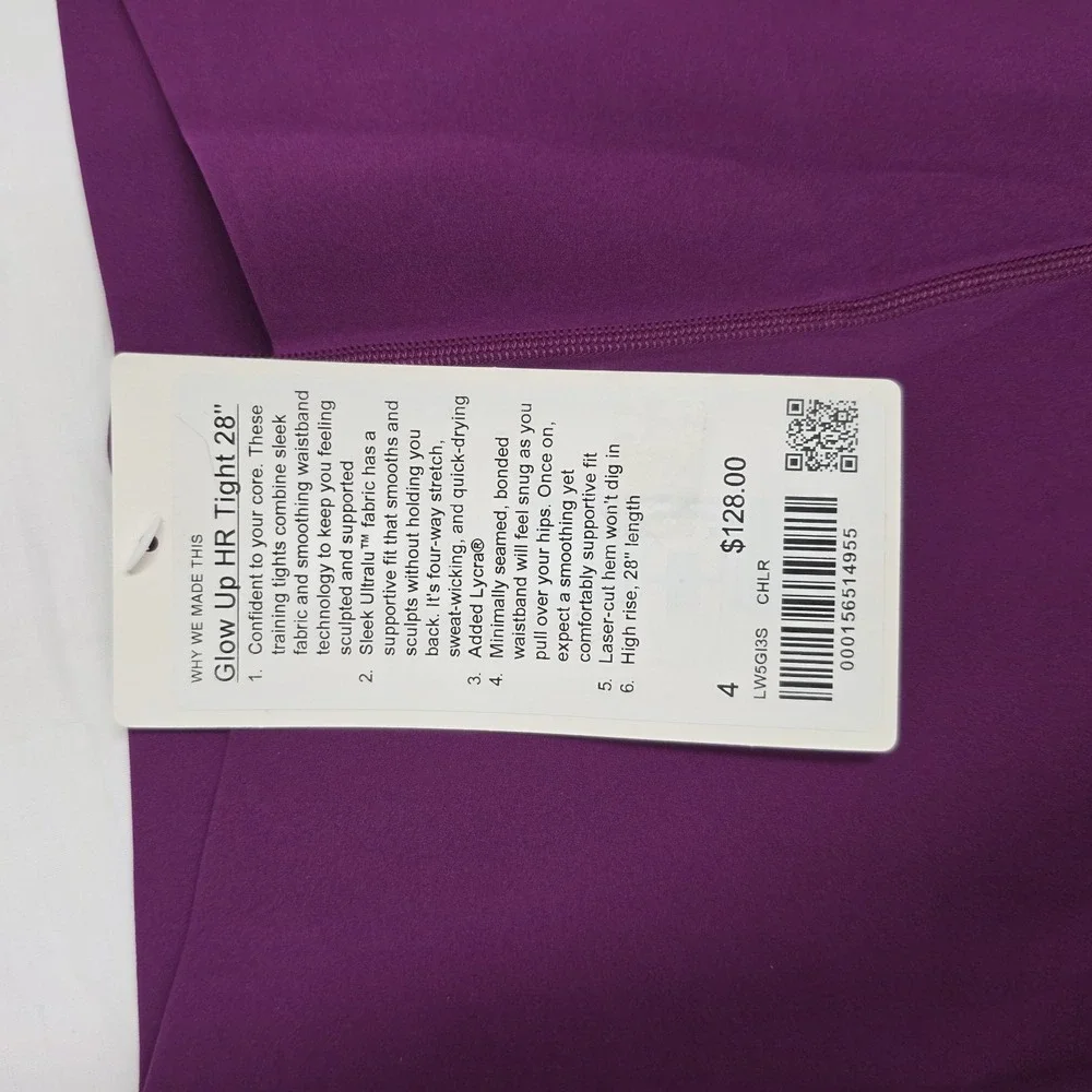 Lululemon Glow Up Tight HR 28